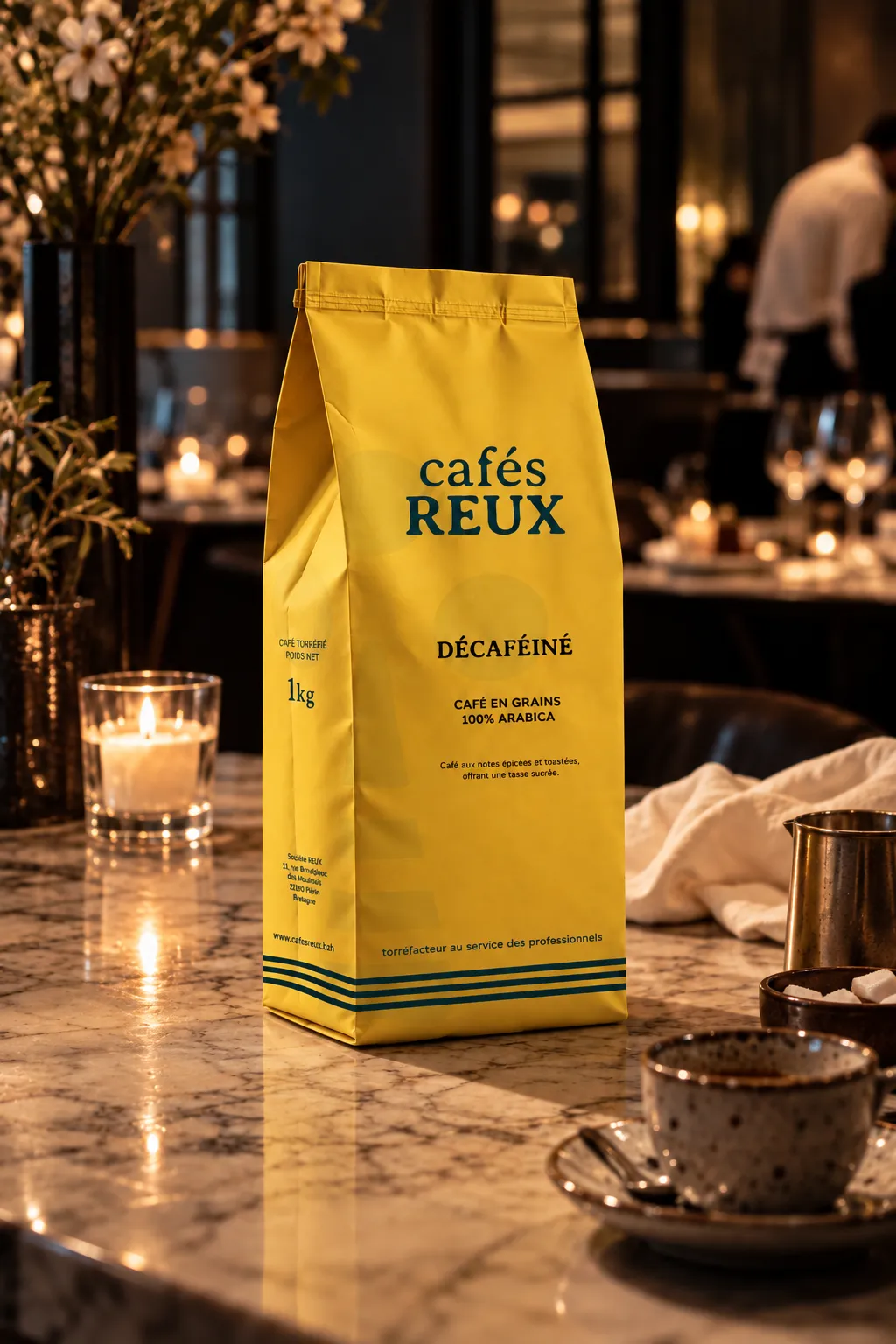 Sachet de café Décaféiné